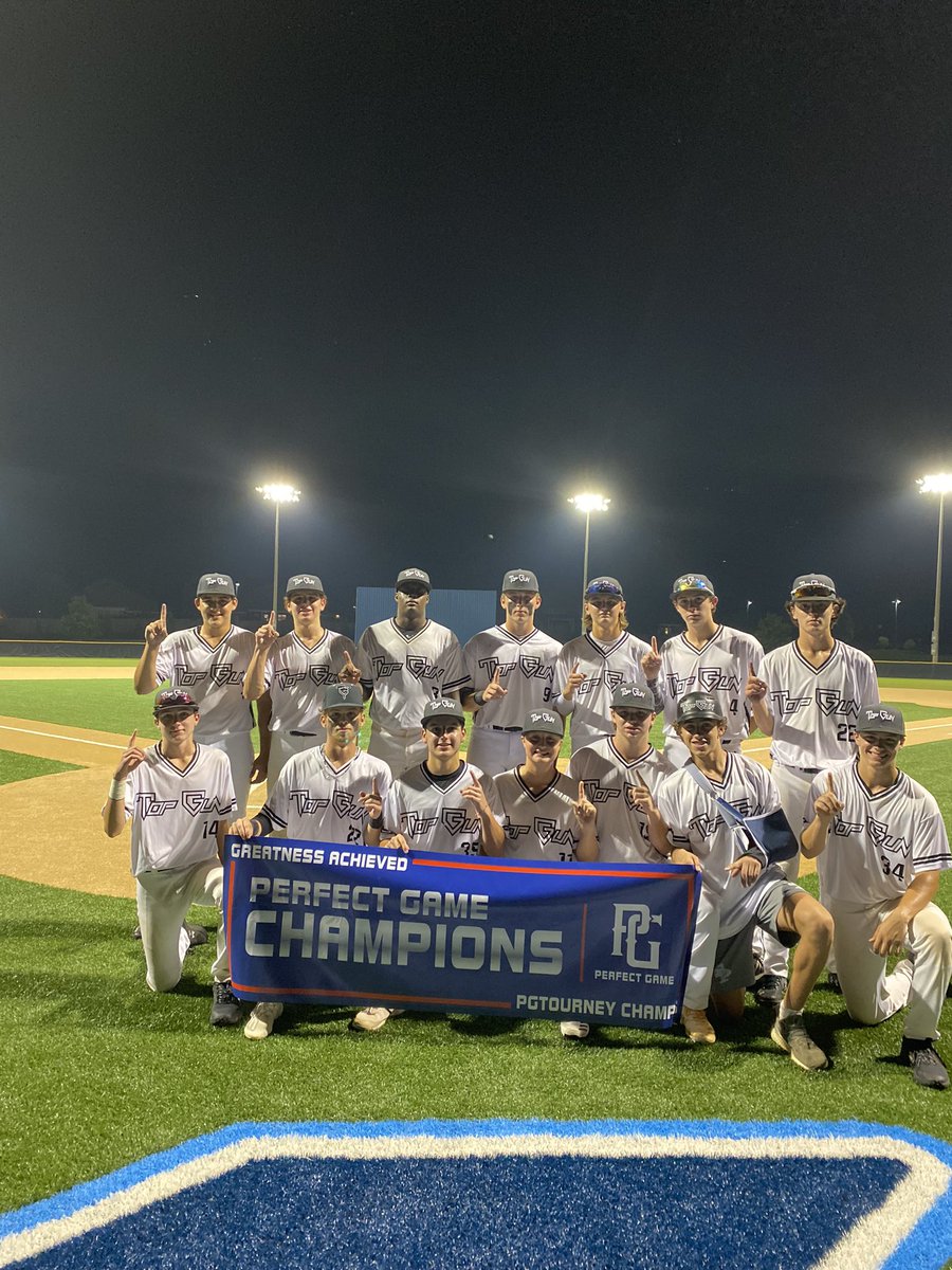 Top Gun Baseball (@topgun_baseball) on Twitter photo Congrats to Top Gun Black 15u on winning the Perfect Game Championship‼️ These dudes competed every single pitch this weekend🏆🏆 Love our guys❤️❤️
#TopGunFamily #ThankGod Congrats to Top Gun Black 15u on winning the Perfect Game Championship‼️ These dudes competed every single pitch this weekend🏆🏆 Love our guys❤️❤️
#TopGunFamily #ThankGod