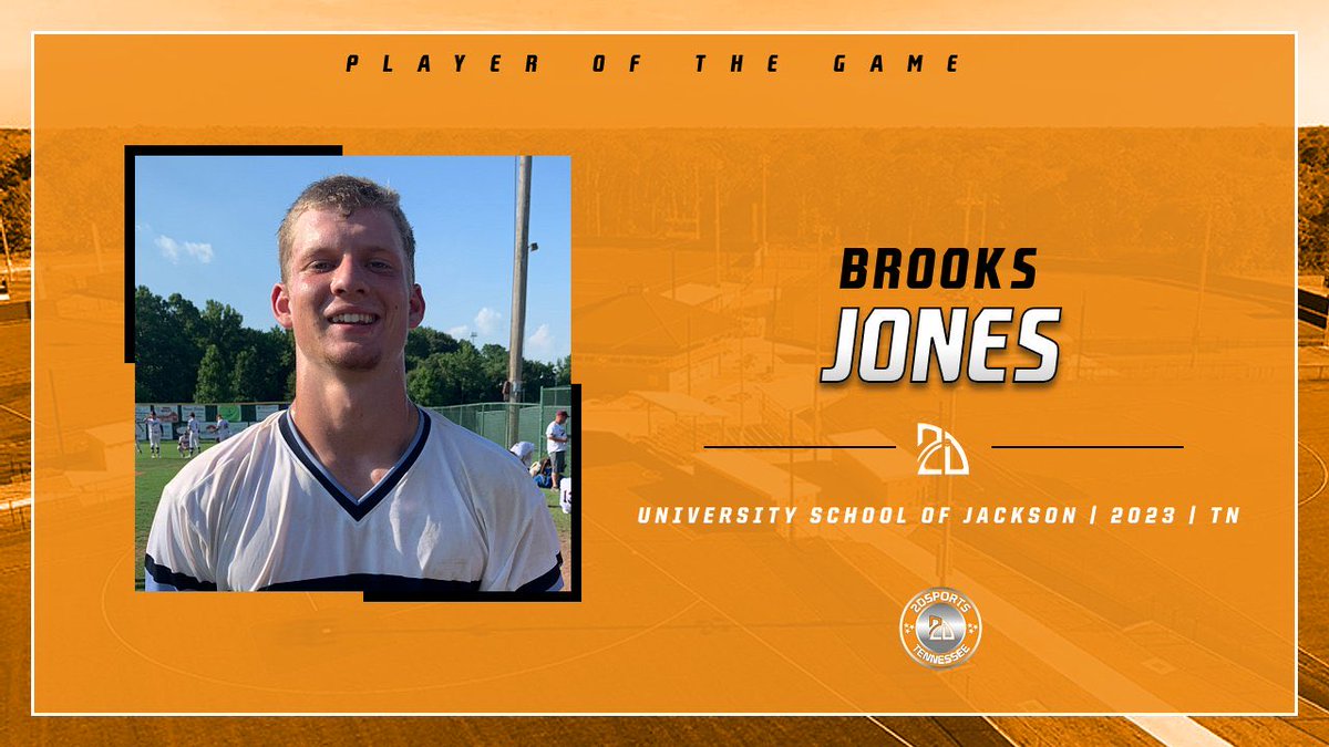 2DsportsbsbTN's tweet photo. ⭐️ #TopPerformer ⭐️ 

Brooks Jones (@brooksjones113):
3-3, 3B, 2B, 1B, 3 RBI

Summer Team: West @BulldogsTn https://t.co/HL2sSIQU0g