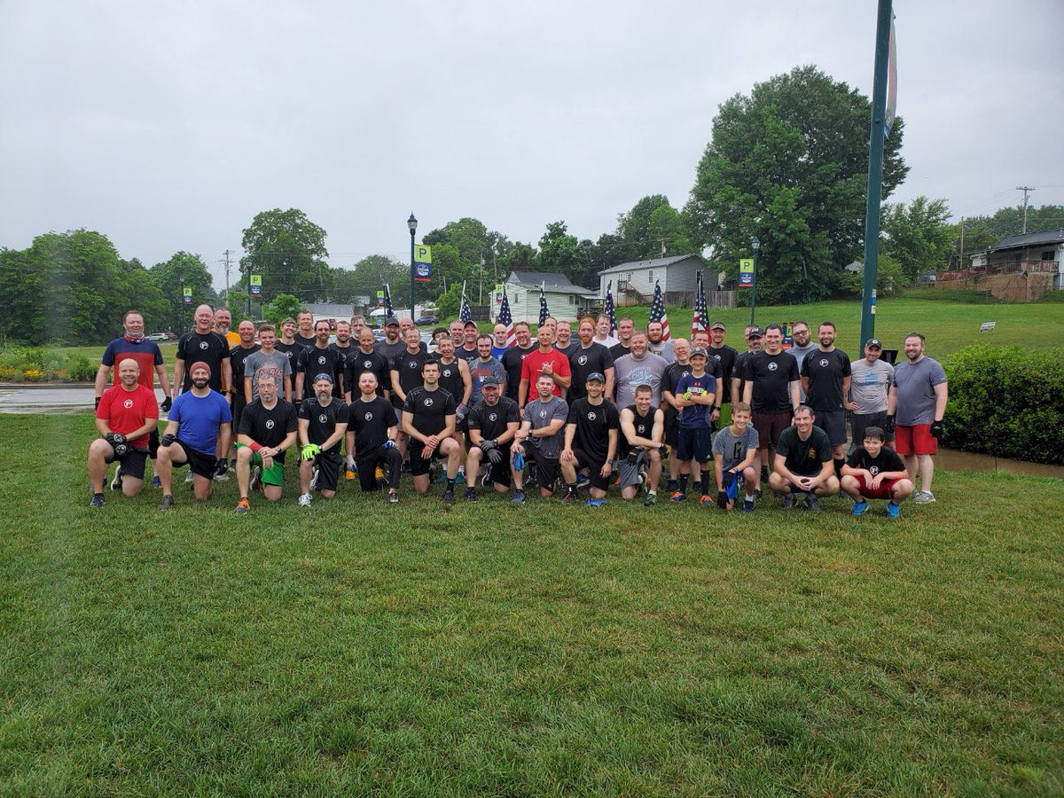 55 strong celebrating 5 years of <a href="/F3Nation/">F3</a> in Northeast Tennessee. Iron sharpening iron.