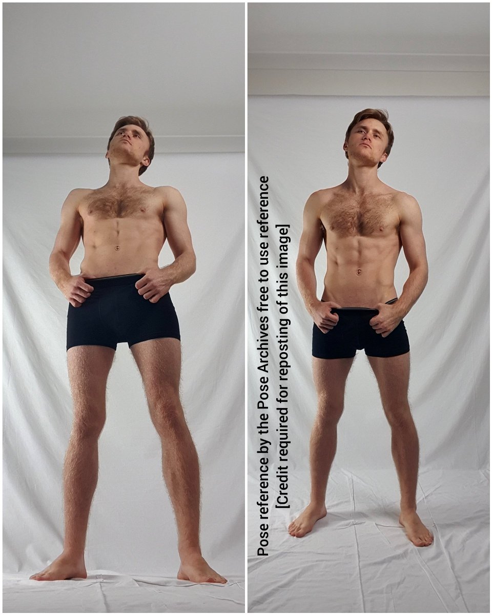 standing pose reference