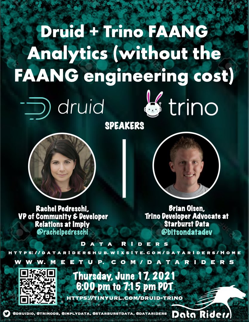 DataRiders's tweet photo. #apache_druid
#trino
#interactive_adhoc_analytics https://t.co/zsPeTCztTz