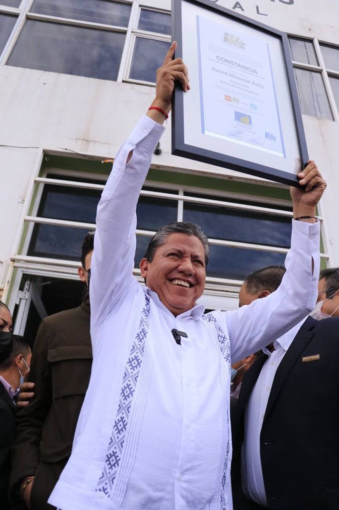_JorgeMirandaC's tweet photo. ¡Enhorabuena Gobernador electo @DavidMonrealA! https://t.co/ShDPDJKdWQ
