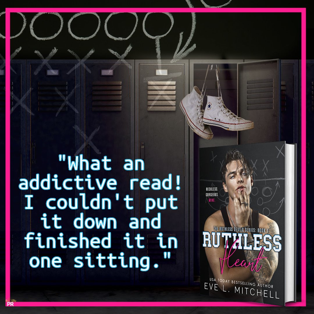 AnnaTheurer's tweet photo. Readers Thoughts on #RuthlessHeart #NewRelease
#NowLive from @EveLMitchell1
#ReaderThoughts #EveLMitchell #RuthlessDevilsSeries
#BookOne #CollegeSportsRomance #TheNextStepPR
#BuyToday: https://t.co/zBUmEkvUNz https://t.co/JGVdGdwl0l