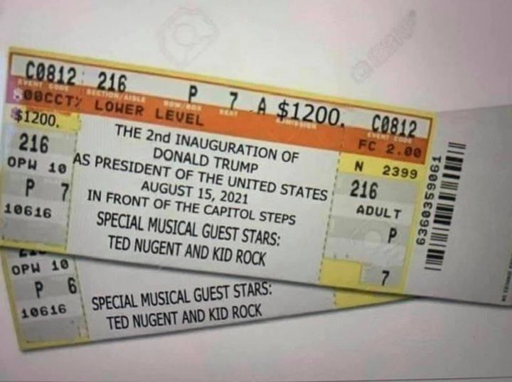 PamelaApostolo1's tweet image. OMG-just saw this on FB!!!
"This is just INSANE on a whole other level! These “tickets” are being sold for as high as $1,200 each on Q sites all over the internet, the crazy part is that people are talking about how excited they are because they’ve already purchased them."