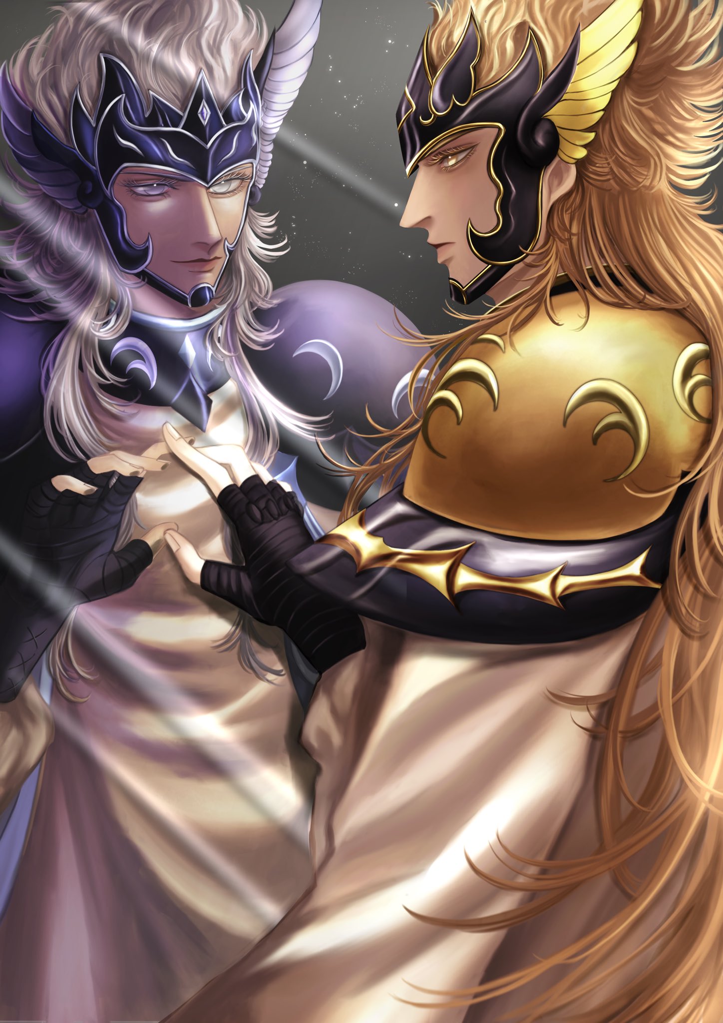 Lingdie 双子神生誕祭21 6 13 Happy Birthday Hypnos Amp Thanatos 我好像不太擅长保持同一个画风 T Co 4px8ddeyqa Twitter
