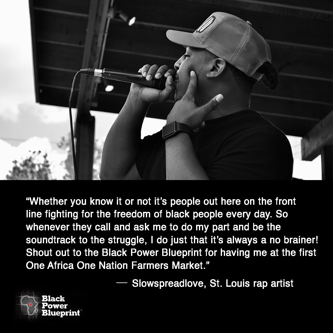 At our new monthly One Africa One Nation Market, we don’t just bring produce we feature prosperous talent and new cultural experiences to every market.

Join us at the next one on Saturday July 3 2021, 9am - 2pm, at 4031 West Florissant Ave in St. Louis, MO