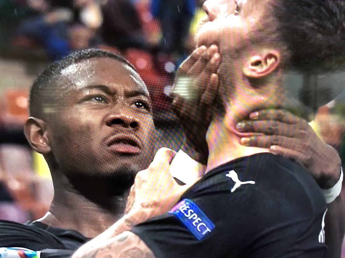 pic Arnautovic Celebration racist allegedly anti albanian rant