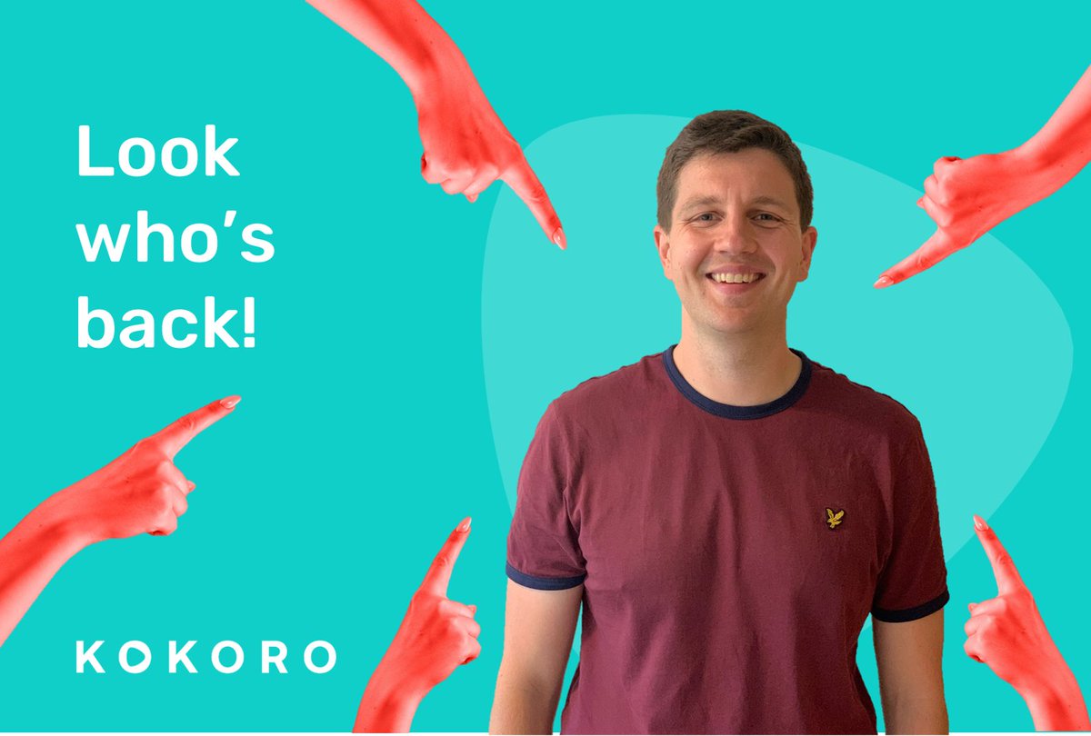 We're incredibly excited to announce that the dynamic, super smart Tom Berry has come back to Kokoro as Insight Director! 
See our vacancies and be part of our exciting phase of growth: lnkd.in/g8bGPqx   
#werehiring #careergoals #Jobs #vacancies #MondayMotivation