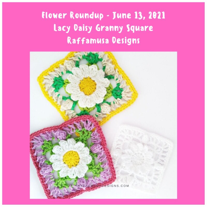 Day 13 of the FREE Crochet Flower Roundup has a new free pattern!

Day 13 features the Lacy Daisy Granny Square designed by Raffamusa Designs

joscraftyhook.com/crochet-flower…