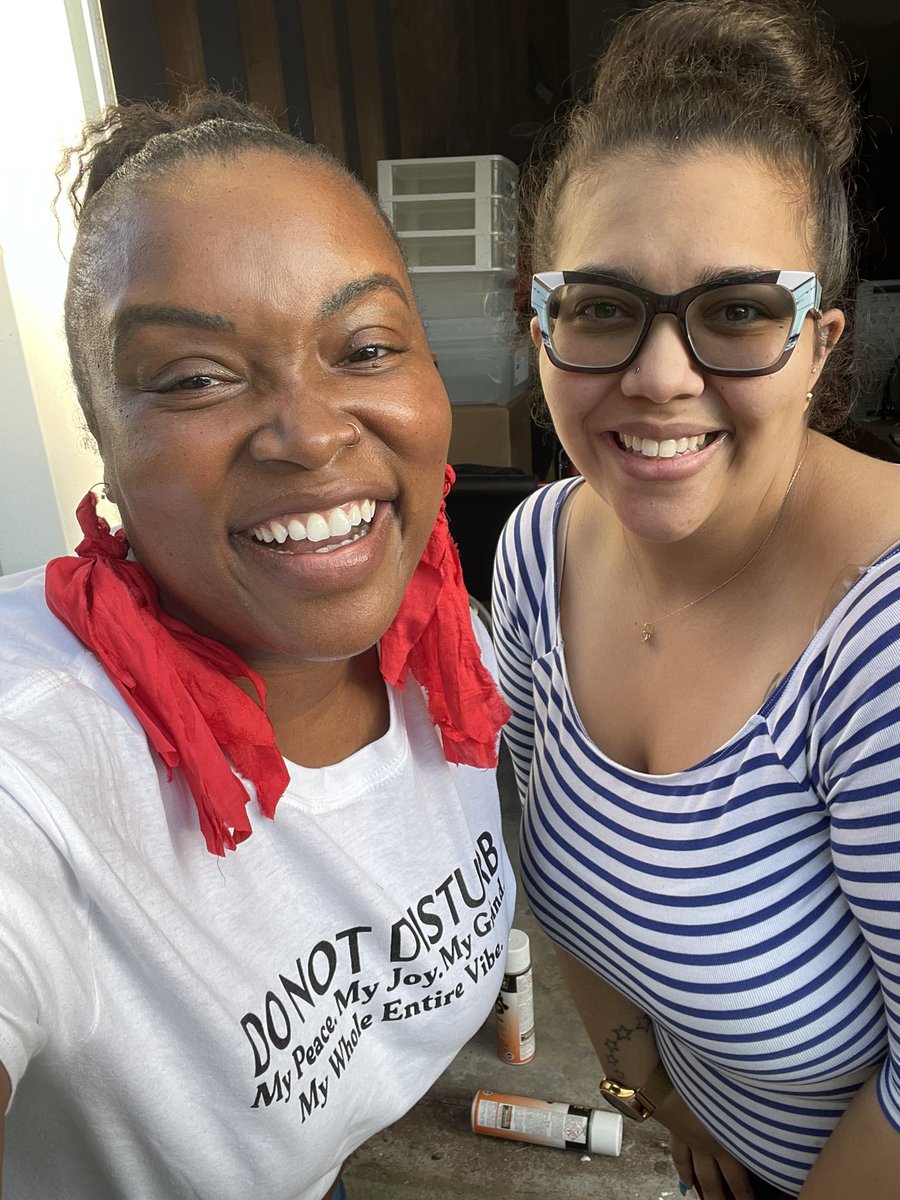 I’m chatting it up with the guy who is detailing my car (it looks fabulous btw). I tell him what I do and he tells me that his wife is a teacher <a href="/JohnsonStGlobal/">JSGS</a>! I said...go get your wife...I’m her SEL specialist...she’s seen me on the computer all year!!! Loved meeting her f2f!