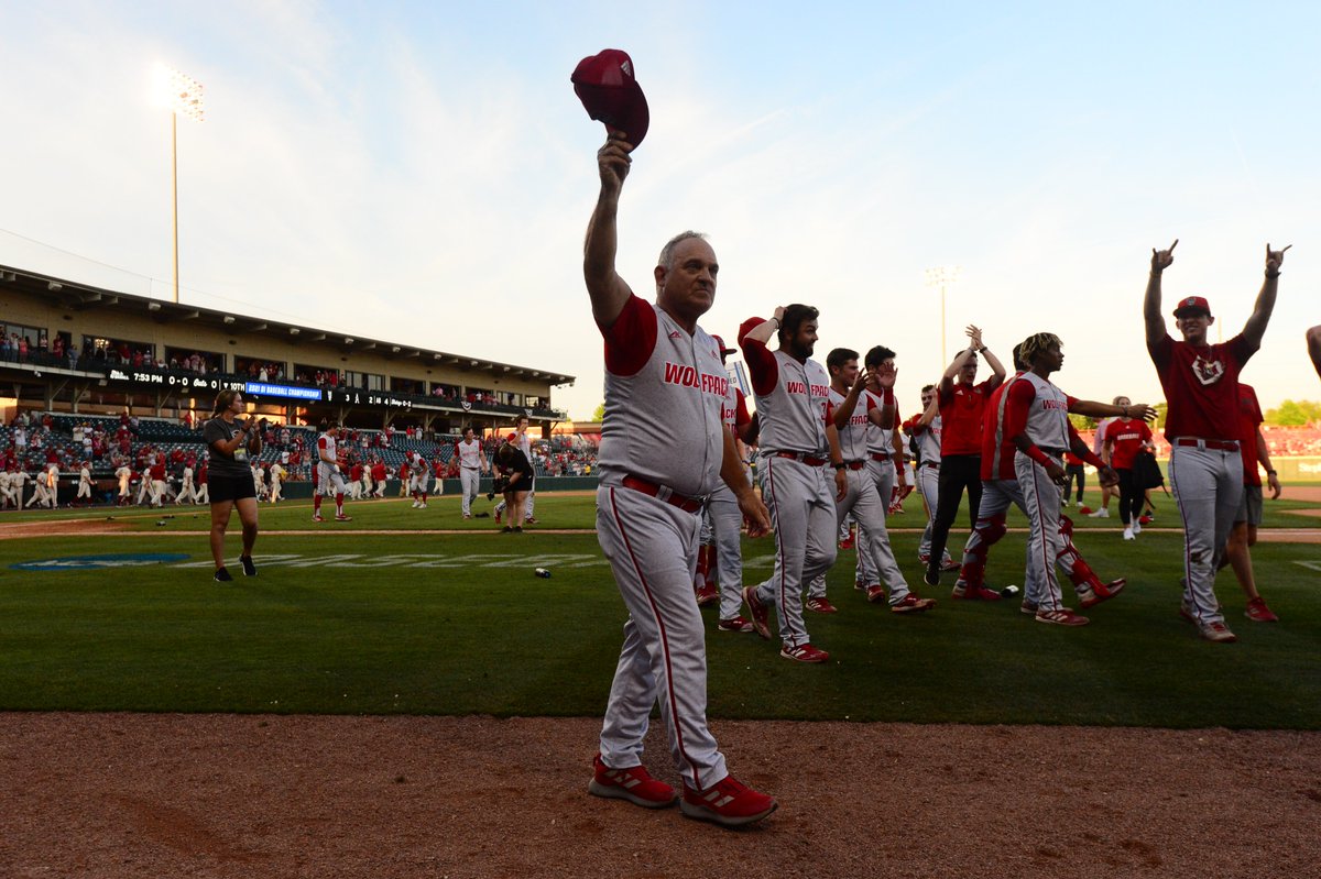 Pack Pride (@packpride) on Twitter photo Only one manager in <a href="/NCStateBaseball/">#Pack9 โพ๏ธ</a> history has brought the #Pack9 to multiple College World Series.
Hats off to you, <a href="/Elliott_Avent/">Elliott Avent</a>. ๐บ๐บ Only one manager in <a href="/NCStateBaseball/">#Pack9 โพ๏ธ</a> history has brought the #Pack9 to multiple College World Series.
Hats off to you, <a href="/Elliott_Avent/">Elliott Avent</a>. ๐บ๐บ