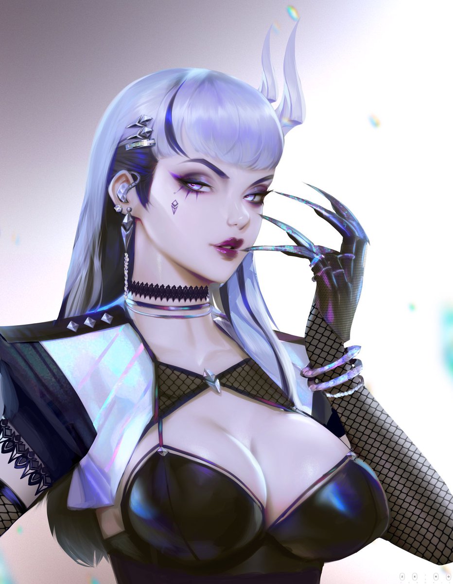 zeronisART's tweet photo. 😈💜💙🤍 https://t.co/hdkFF4tpGJ