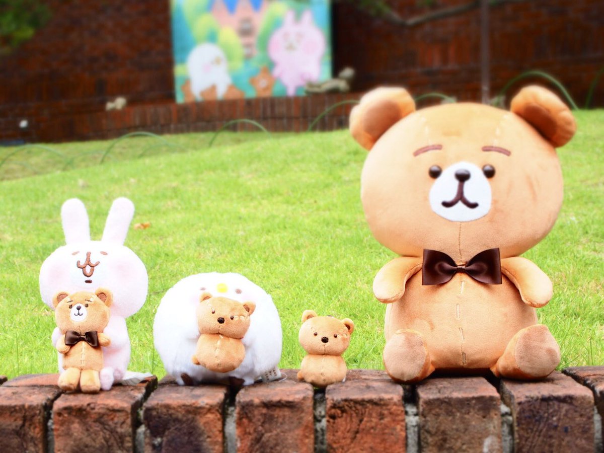 以下の商品が再入荷致しました✨ ・うさぎとテディベア ・ピスケと