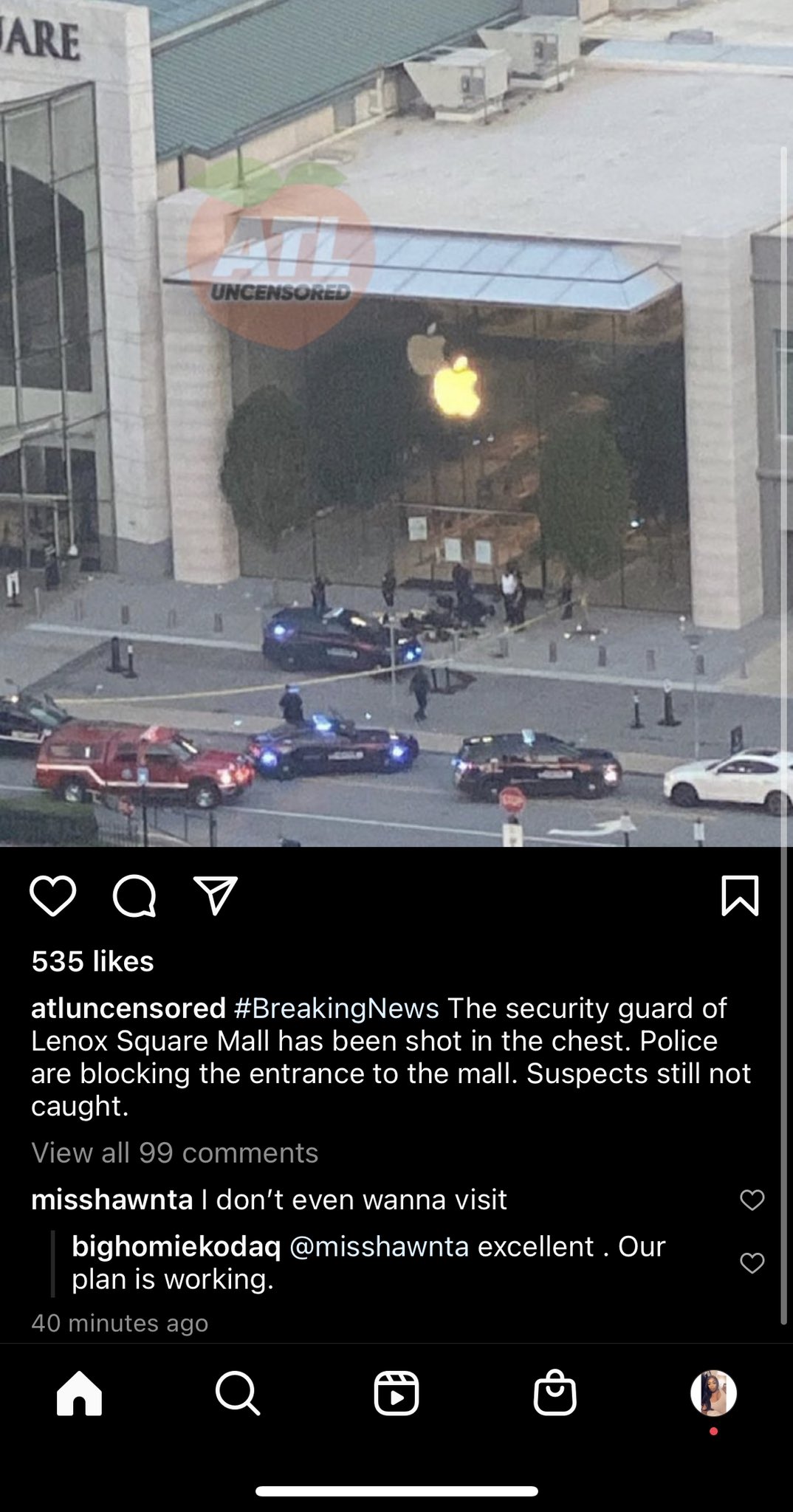 lenox mall shooting