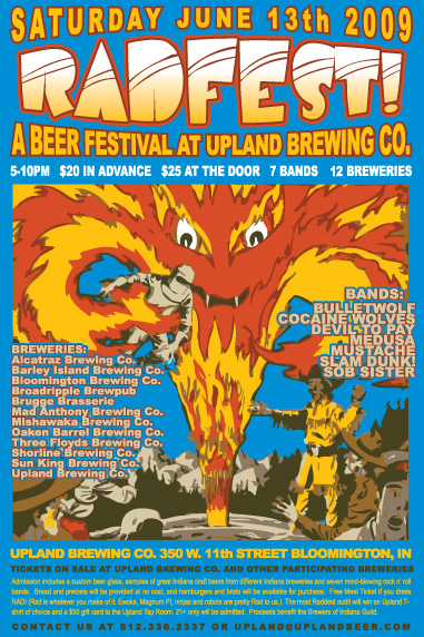 #YDDoDTP: 19 years ago tonight at the Melody Inn w The Keep
12 years ago tonight at Upland Brewing, Bloomington for RADFEST! w the Cocaine Wolves, Bulletwolf, Medusa, Mustache, Slam Dunk! &amp; Sob Sister