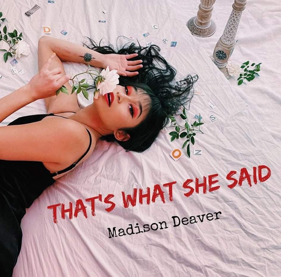 Let's watch the wonderful acting of <a href="/madisonsdeaver/">mads 🍒</a> in the music movie 'That's What She Said' and enjoy her singing in this thriller song.
#indiedockmusicblog #videoreview #poprock #PopPunk #alternativerock #pop

indiedockmusicblog.co.uk/?p=2457