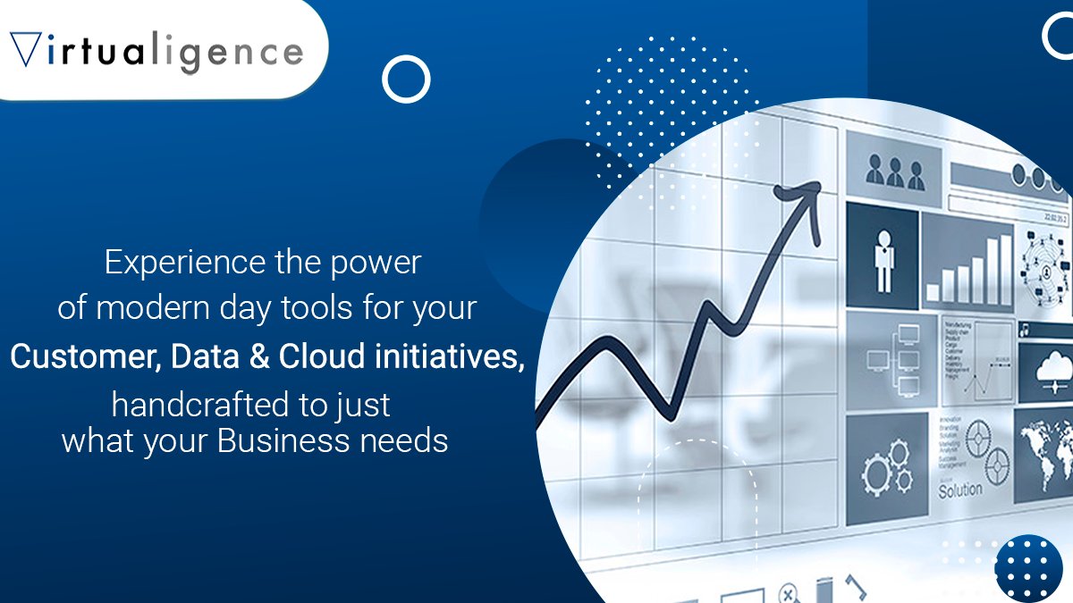 Virtualigence- Customer, Data & Cloud handcrafted solutions
virtualigence.com
#BigData  #salesforcelive   #CloudComputing  #crmexperts #PaaS #SaaS