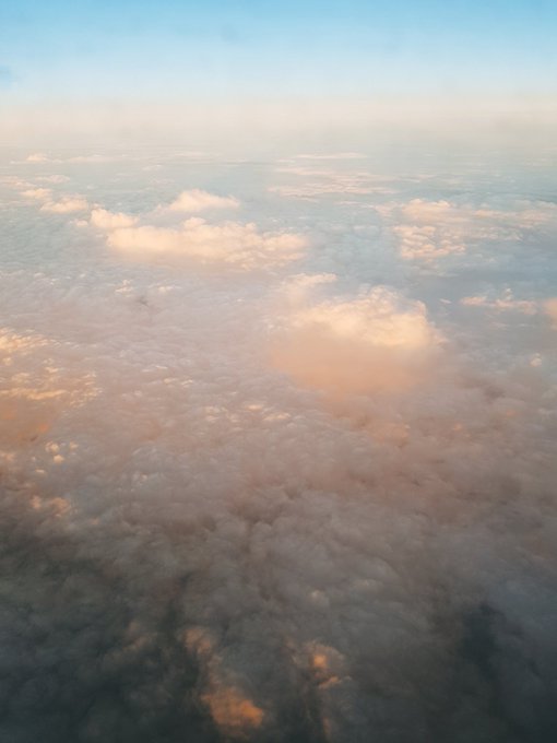 Above the clouds, underneath them there is something burning, as if there were hell below.
#gay #ladyboy