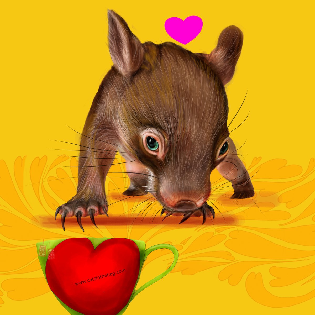 catsinthebagpur's tweet photo. You are everything you need.
What my #coffee says to me June 13 - all the magic is inside of you waiting to be used. #adorable #lovefilled #magical #useyourmagic #wombat #wombats #coffeelovers #mentalhealth #storyteller #illustrator #sundayfunday https://t.co/7S2m8MiT6h