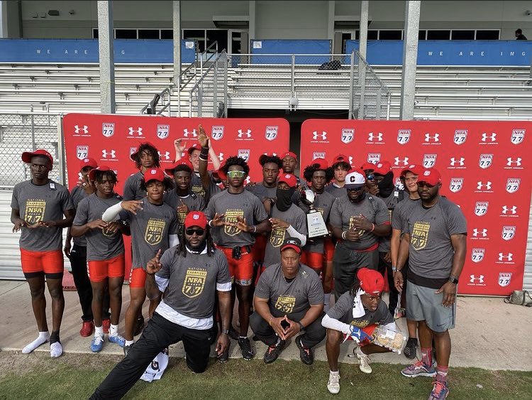 st8truthfam's tweet photo. UPFam 15U @NFA7v7 National Champions! Congratulations players and coaches on another CHAMPIONSHIP season! #upfam @Qoach_Nick @coachkstrong @NapnapWatson @UborafilmsS https://t.co/0FfcL2HT1f