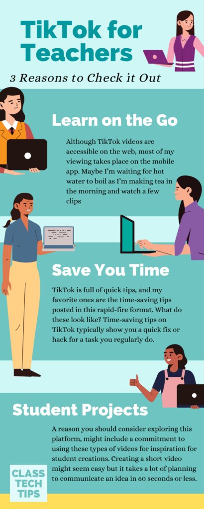 Have you considered TikTok as a resource for educators? 

I’ve been a fan of TikTok for awhile now, and no, you won’t catch me posting videos with dance routines. classtechtips.com/2021/05/28/lea…