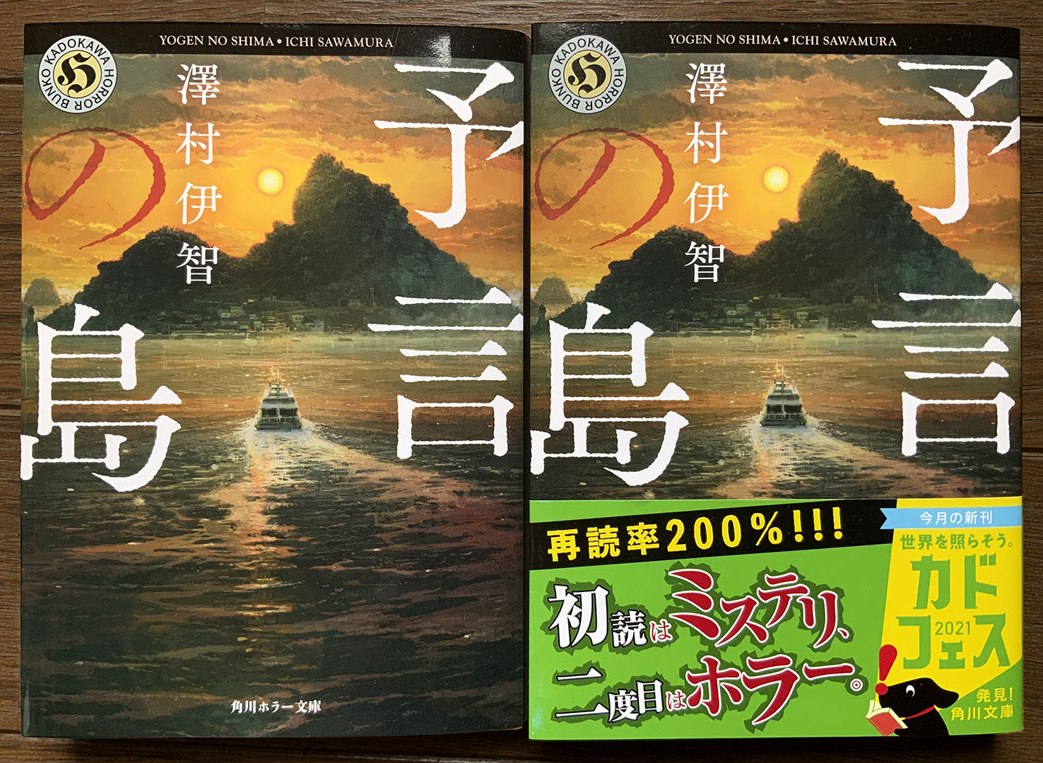 Takeshi Oga 明日6 15発売 予言の島 澤村伊智著 角川ホラー文庫 カバーイラストを描きました 以前より澤村伊智さんの比嘉姉妹シリーズを愛読していたので お仕事できて光栄でした ー初読はミステリ 二度目はホラー ぴったりのコピー 絵の方は