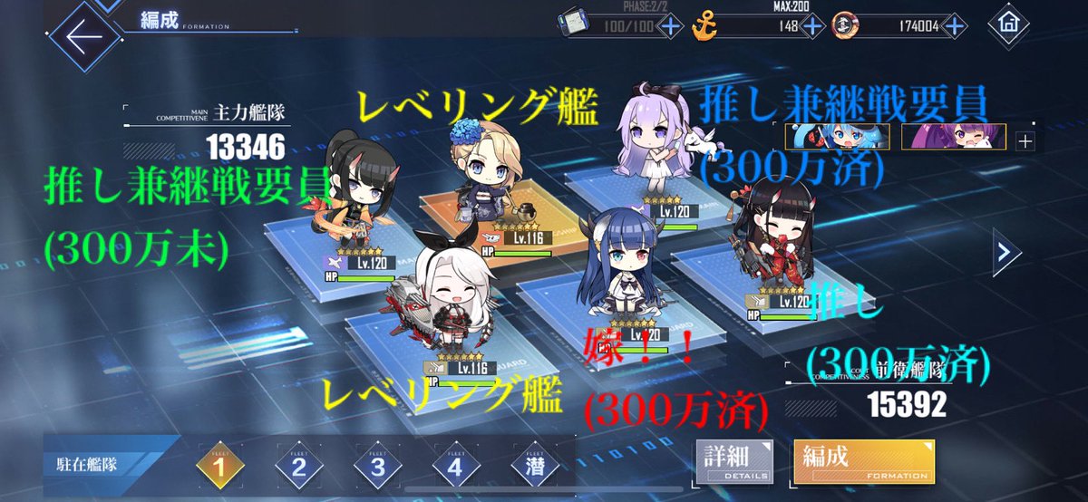 竜宮 V Twitter ウチのセイレーン作戦で運用しているレベリング兼ねた第一艦隊 主力前衛に一隻ずつレベリングしたい子入れてる そろそろユニコーンをアクィラと交代しようかな アズールレーン アズレン 竜宮 V Twitter ウチのセイレーン作戦で運用しているレベリング兼ねた第一艦隊 主力前衛に一隻ずつレベリングしたい子入れてる そろそろユニコーンをアクィラと交代しようかな アズールレーン アズレン