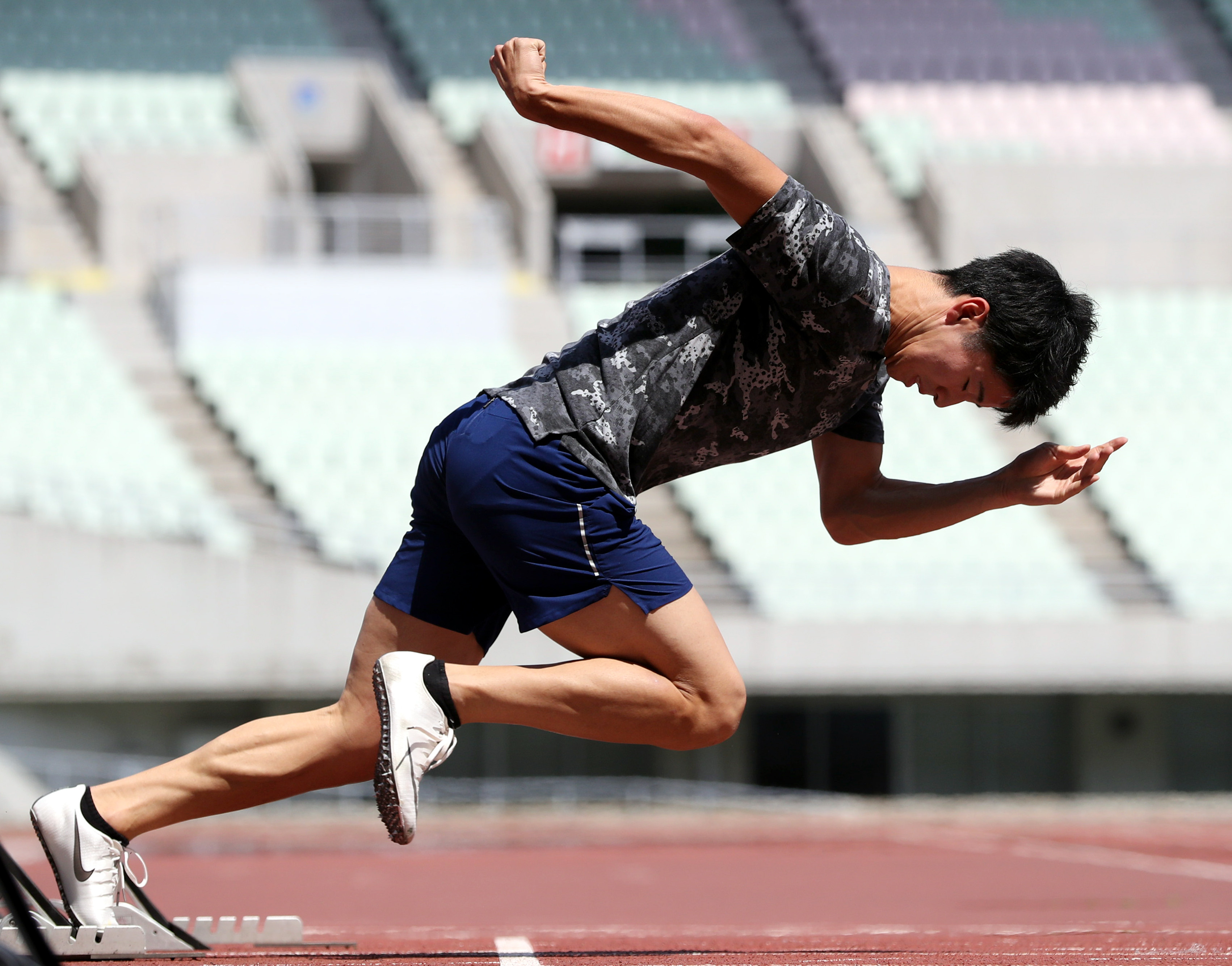 爆発的なスタートダッシュを生む 男子100ｍ東京オリンピック代表内定 多田修平の独特フォーム Twitter