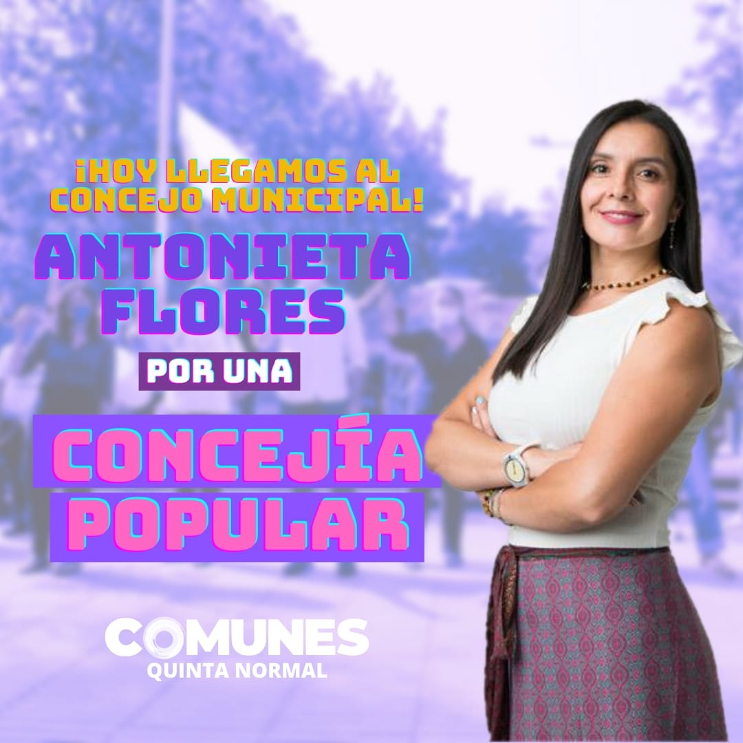 ComunesQN's tweet photo. Desde hoy en el concejo municipal ✊

Nuestra compañera @FloresNormal asume un gran desafío y desde el comunal le mandamos todo nuestro apoyo 💚

¡Vamos con todo! https://t.co/PaKYGCh3gp