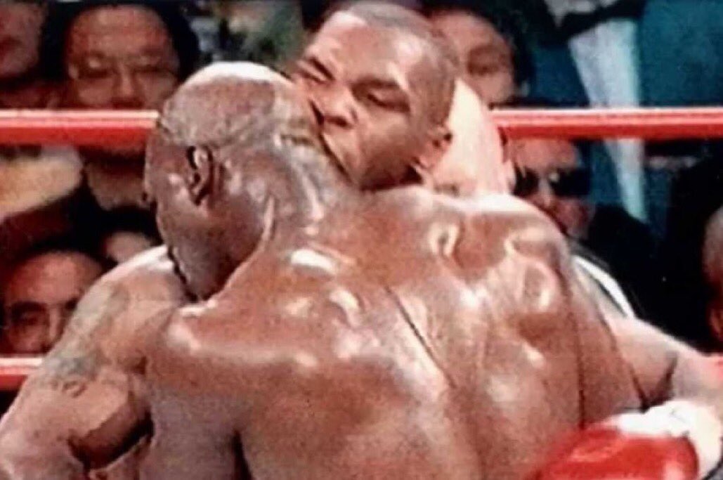 Jun28.1997 24 years ago today,Mike Tyson tried to rip Evander Holyfield&apo...