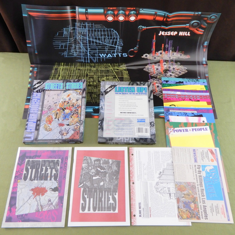 Waynes_Books's tweet photo. Streets Tell Stories (1993) is the Los Angeles 2021 accessory box set for Underground RPG. Well, not OUR 2021 obviously. Cool set. Busy, with lots of parts. In the shop --> https://t.co/W8O3JLMwPx
#UndergroundRPG #MayfairGames #OldSchoolRPG https://t.co/8t5Y4PYdDv