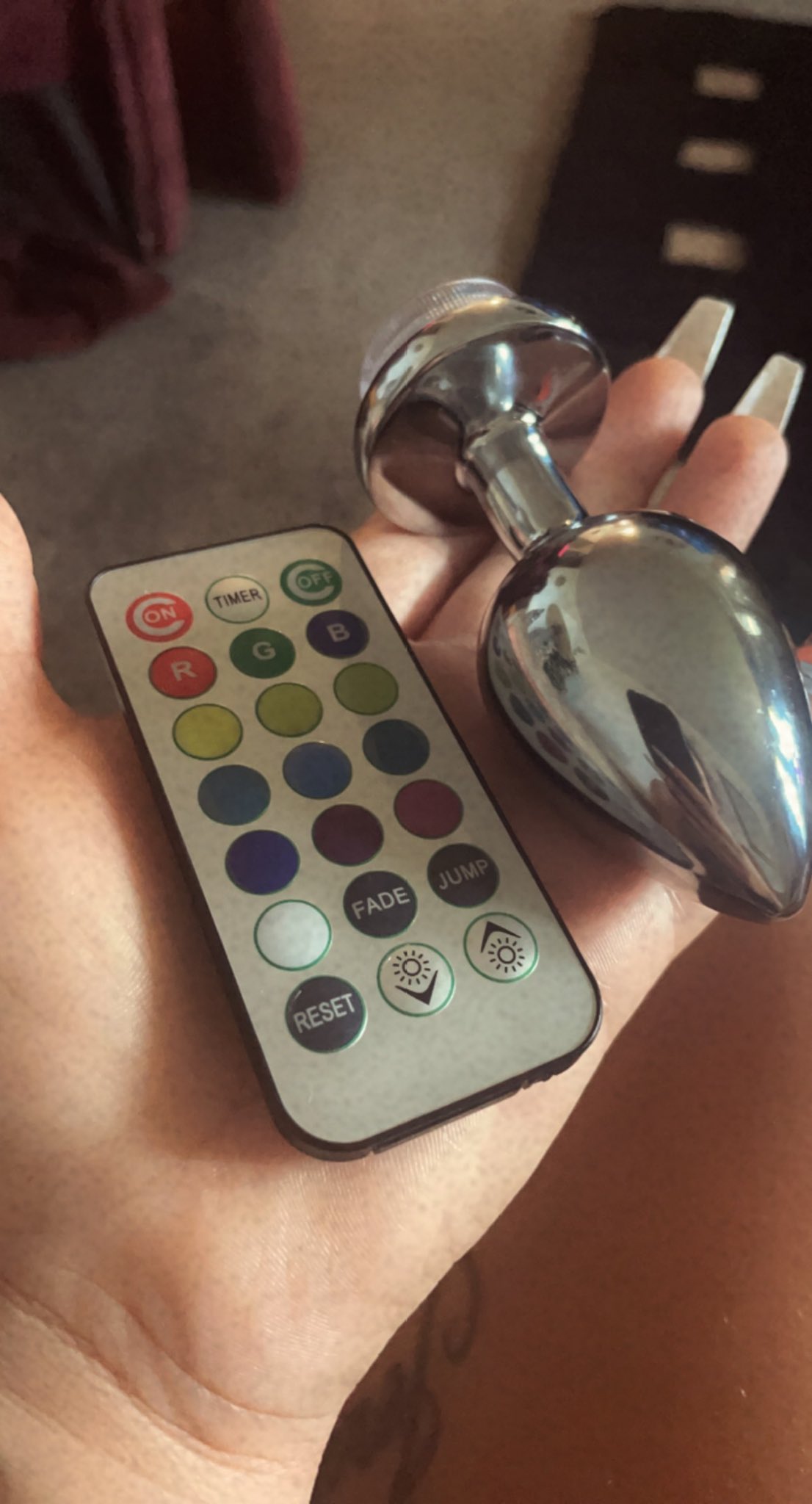 Big Momma on X: My light up butt plug came in but idk how to turn this mf  on 😂😂😂 t.co4wFSo96MMx  X