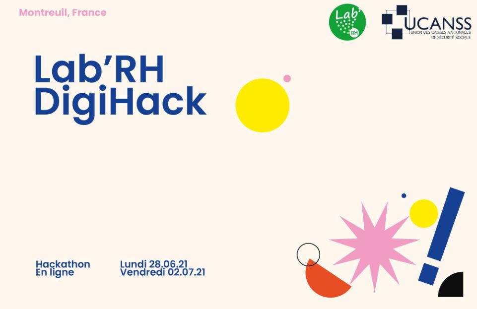 Ucanss's tweet photo. Top départ pour le #DigiHack 2021 du #LabRH #SécuritéSociale porté par l'#Ucanss 🚀
Cette année encore ils sont venus avec
✅une envie,
✅une idée,
✅un projet,
✅une ambition : bousculer nos modèles d'organisation
...Mais en5⃣jours, tout peut être remis en question... https://t.co/3nQ6xkZ38l