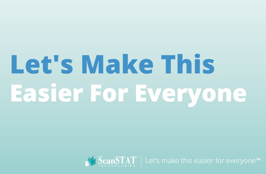 ScanSTATTech's tweet image. If you&apos;re at TXHIMA today, stop by booth 14 to learn how ScanSTAT can make ROI and HIM easier for everyone!