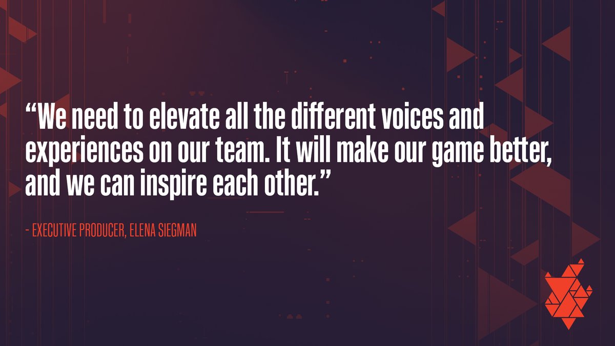 Our Executive Producer, Elena Siegman, on why building a diverse team matters.