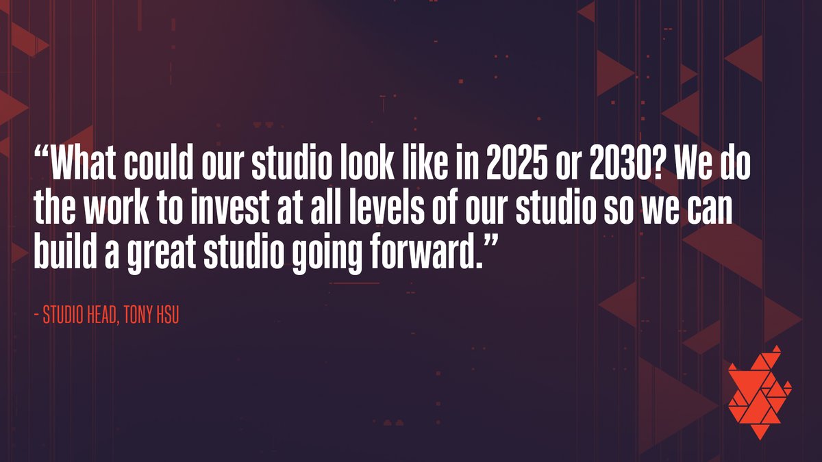 Our Studio Head, Tony Hsu, on how we think about building a studio for the future.