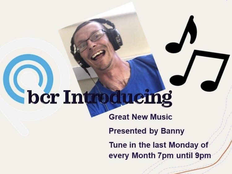 originalbanny's tweet photo. And I’ve a funky graphic now too! See you all at 7pm on @BrackleyRadio https://t.co/PIUZlzzRrL