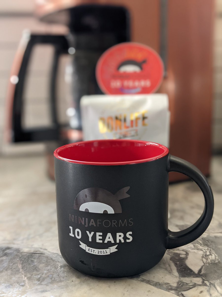 Happy 10th Anniversary <a href="/NinjaForms/">Ninja Forms</a>!!! Great product, company and people. Thanks for all the ways you support the WordPress community! Here's to the next 10 years! 🥂