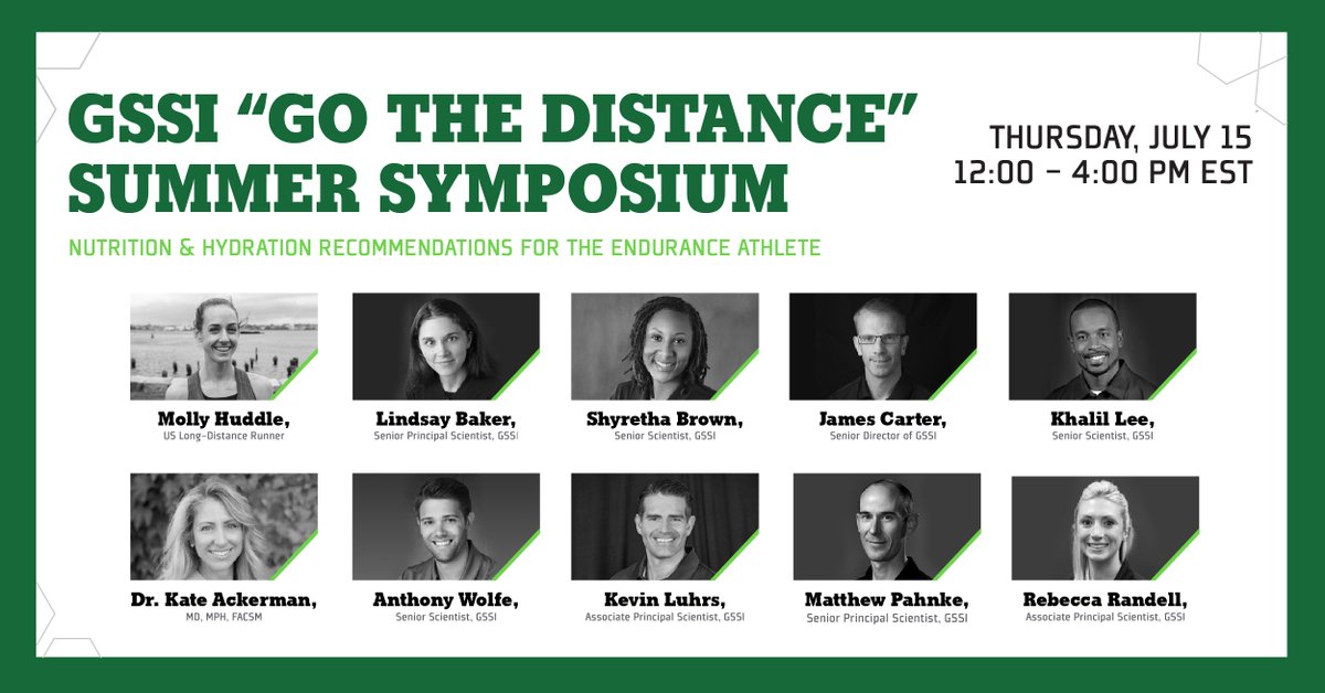 Join #GSSI &amp; ACSM on 7/15 for a day of educational programming covering proper nutrition &amp; hydration to help endurance athletes achieve peak performance. Guest speakers include US Distance Runner Molly Huddle &amp; sports medicine expert Dr. Kate Ackerman.  acsm.org/annual-meeting…