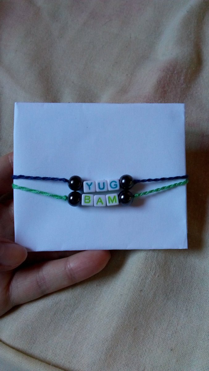 Oq acharam dessa pulseira da amizade YugBam??