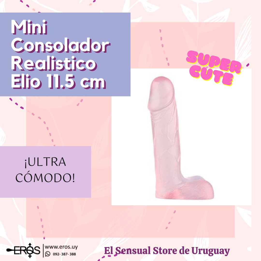 erosuy's tweet photo. Mini Consolador realistico con Base de Succión Jelly 11.5 cm de largo. Suave textura, material delicioso! (La base de succión permite que lo puedas apoyar en superficies lisas y dejar tus manos libres! 😍)

A jugar se ha dicho!!!

#Basedesuccion #sopapa #dildo #juguetessexuales https://t.co/MMs1fdgyeW