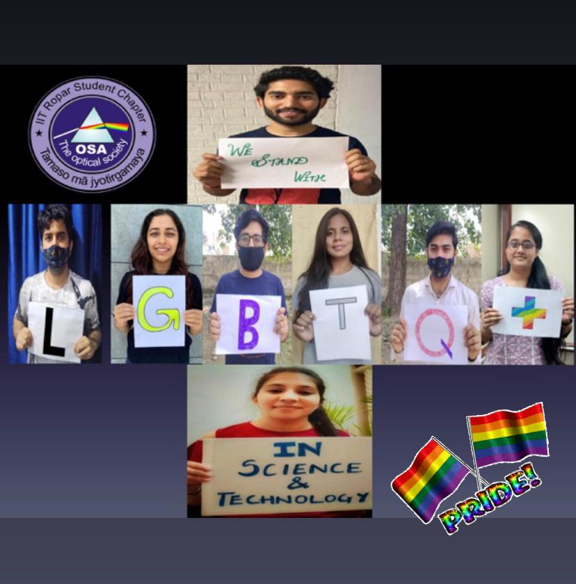 osa_iit's tweet image. IIT ROPAR CELEBRATING PRIDE MONTH BY SUPPORTING LGBTQIA+ | DIVERSITY | EQUALITY | INCLUSION IN STEM 
@OpticalSociety @OSAPublishing @iitrpr 
#diversity #equality #osastudentchapter #iitropar #lgbtqia #Pride2021 #PrideMonth2021 #PRIDE
