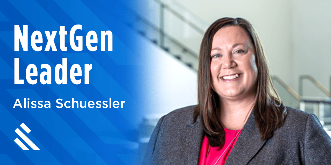 BurnsMcDonnell's tweet photo. Congratulations to Alissa Schuessler for her selection as a @KCBizJournal NextGen Leader. The program honors 25 rising individuals representing nearly every corner of the area's business community. https://t.co/SMudNEU3yw #BurnsMacLife #KansasCity #NextGenKC https://t.co/wwfXfzjRSa