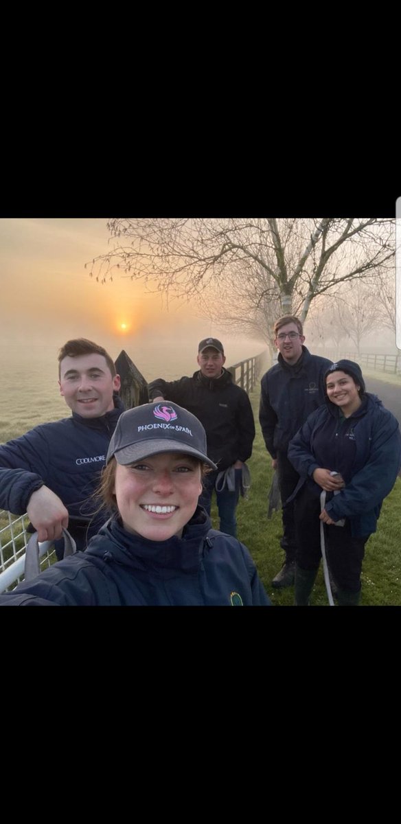 ConorM101's tweet photo. Friday marked the end of an incredible few months of the @IrishNatStud Breeding course. Great friends and memories made! It was all topped off by winning the CEO award. Big thank you to @CathalBeale and @annechann0n 

Delighted to be heading back to work @BBAIreland 🐎 https://t.co/F3yWgccY1e