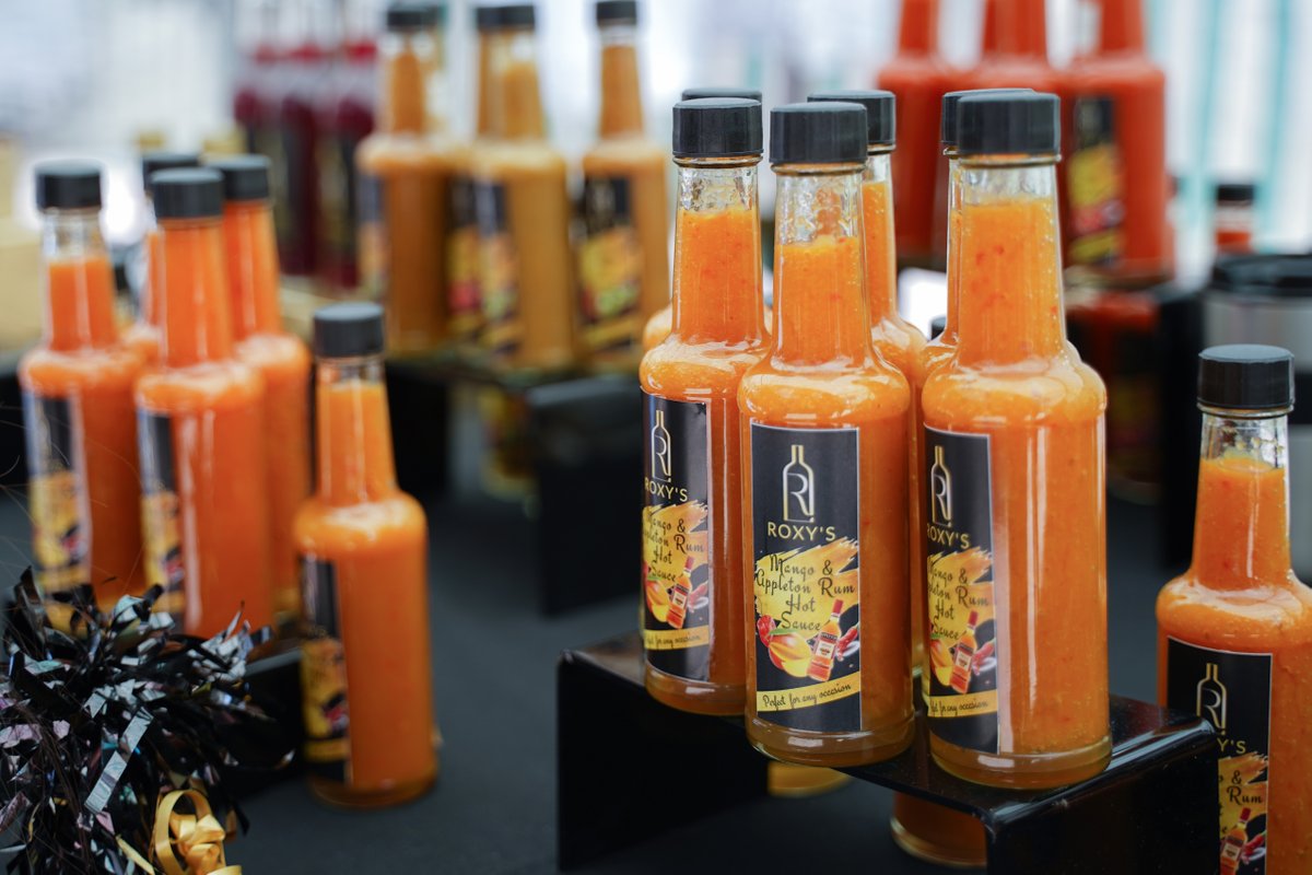 🌶️ Get something delicious for yourself or a gift for someone else. Roxy's of London sell a variety of condiments and drinks that you'll love. Check them out at the market on Saturdays.