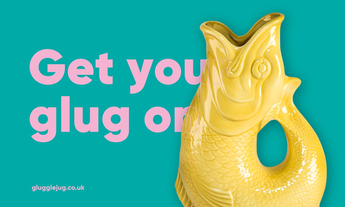 Get you glug on with a #TOGJ, handcrafted by Wade Ceramics🐟

Not to gloat, but original is always better, so head over to <a href="/theglugglejug/">The Original Gluggle Jug</a> and hit the link in the bio to find out where you can get your hands on your very own Gluggle Jug through an official retailer!📍