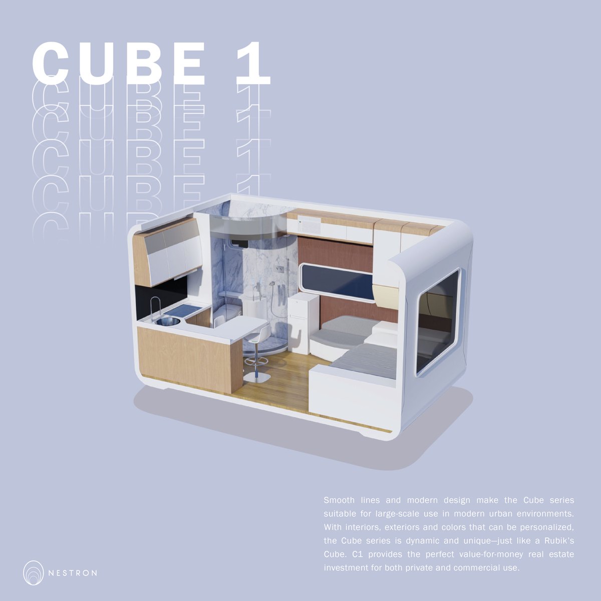 NestronH's tweet photo. Let's explore the interior of the Cube Series, a combination of functional space with stylish minimalist decor.
#architecture #construction #home #interior #design #prefab #CubeOne #CubeTwo #Nestron https://t.co/aLvTdDLMWy