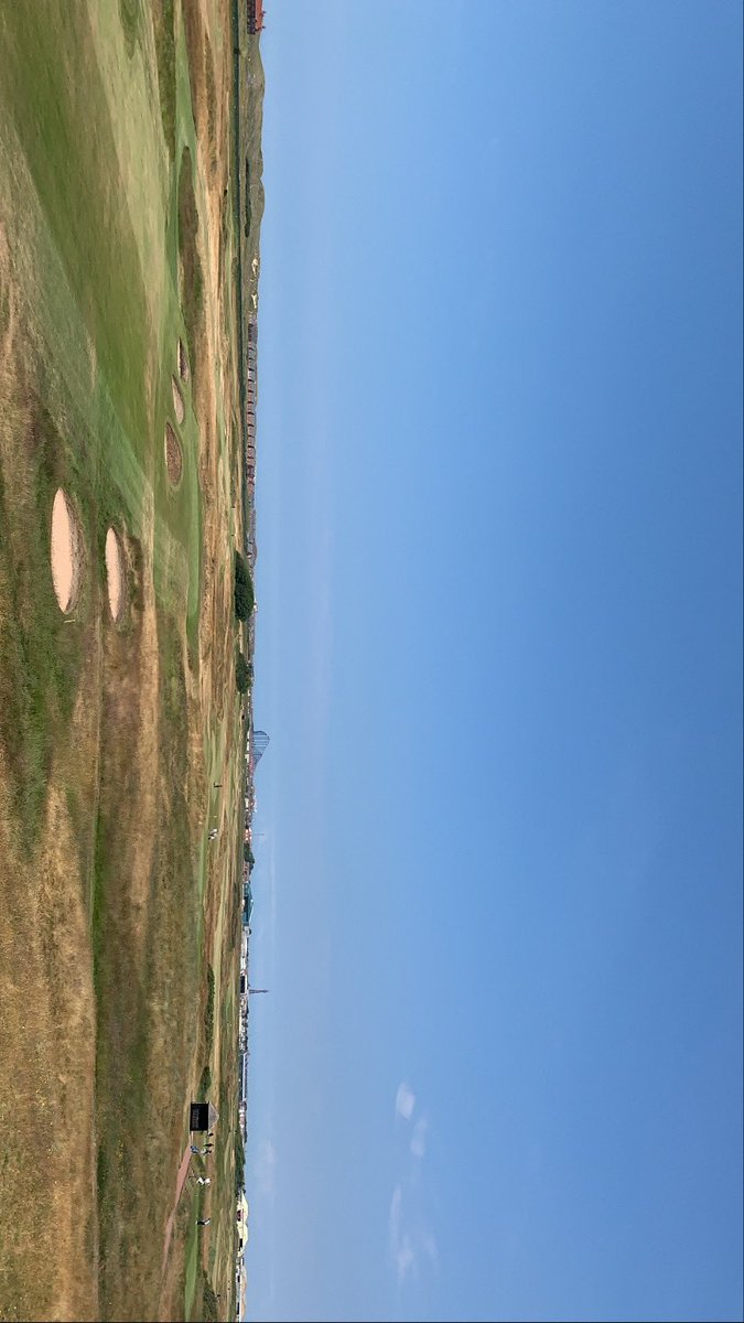 CSHGK21's tweet image. Quiet day out here today for practice day! The calm before the storm #OpenQualifying @TheOpen