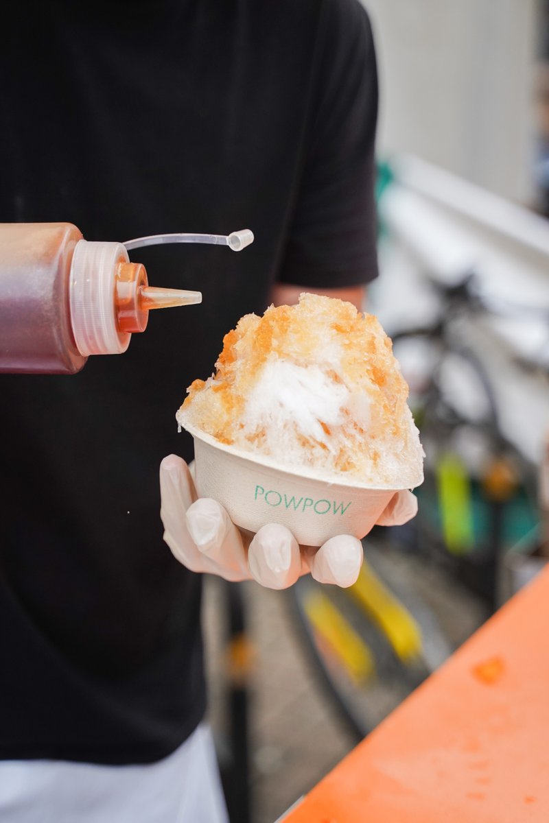 🍧 Check out @PowPowKakigori (same on IG), who are making delicious kakigori, a shaved ice dessert. Full of flavours that you're bound to love.