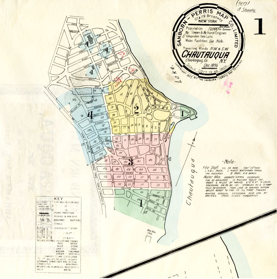 chqarchives's tweet photo. Sanborn-Perris Map of #Chautauqua (@chq), Chautauqua County, NY, 1896.

#CHQmaps #MapMonday https://t.co/k6JeYU0uOo